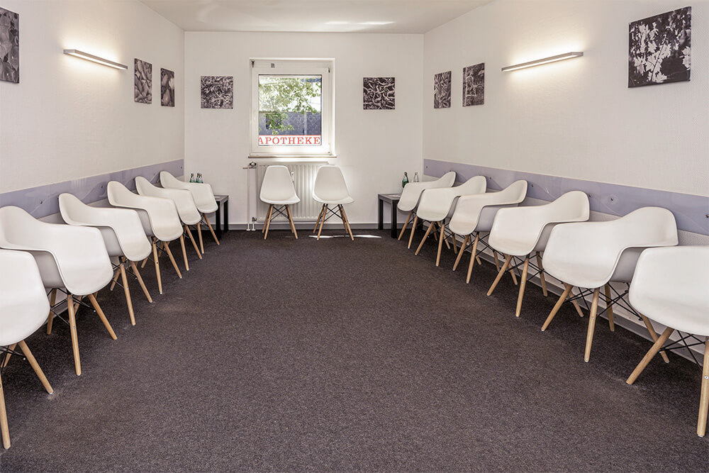 Wartezimmer Praxis OZ Mülheim
